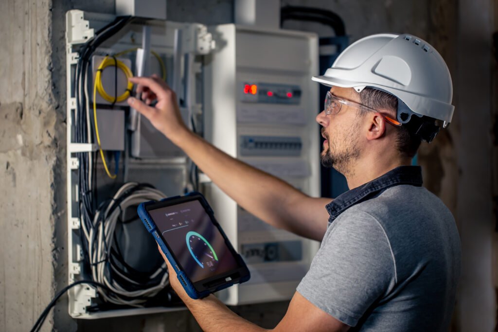 Electrical Safety Check by skilled electrician.