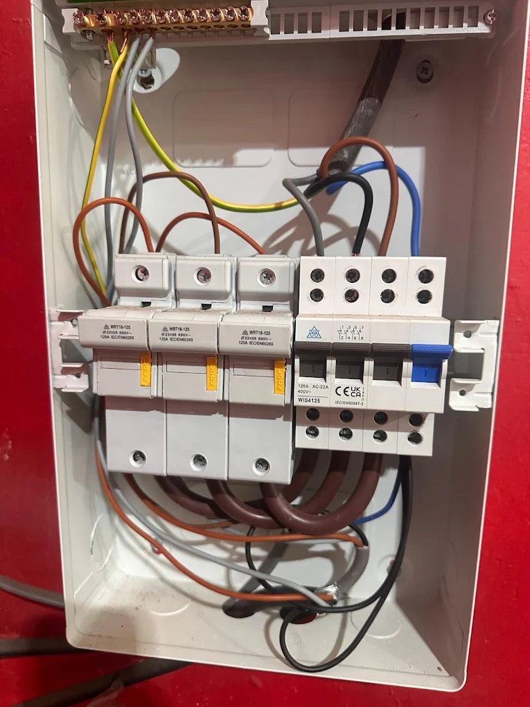 Consumer Unit of Garage UK