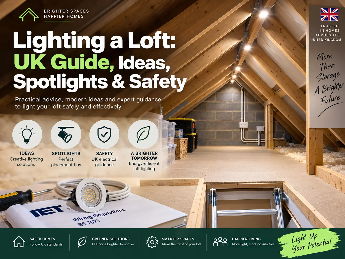 Lighting a Loft In UK by Local Electrical Solution