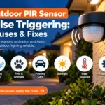 Outdoor PIR Sensor False Triggering