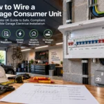 how to wire a garage consumer unit