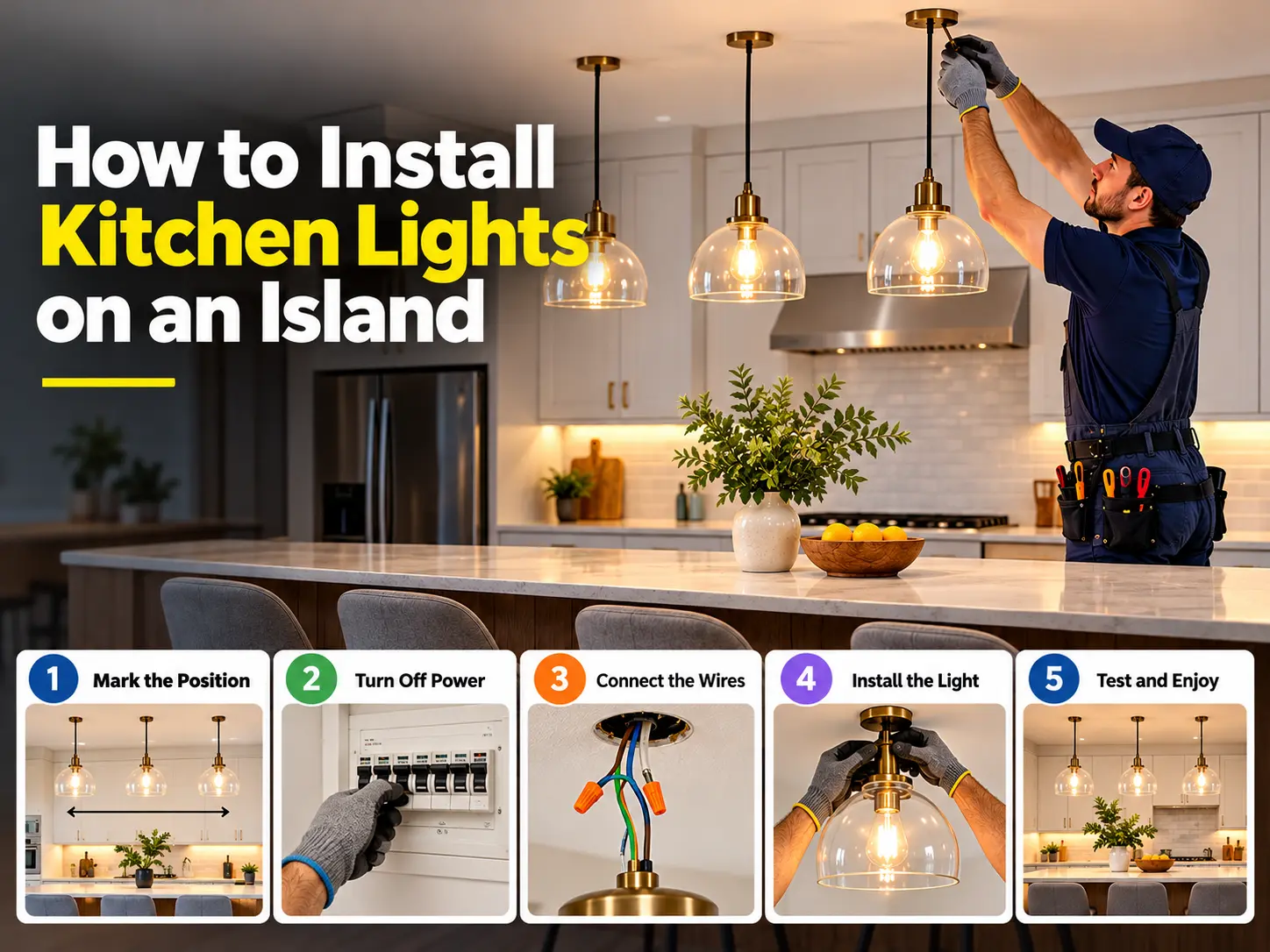 Installing Kitchen Island Lights_ A Step-by-Step Guide
